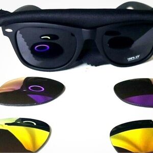 Black Sunglasses with Versatile Lenses